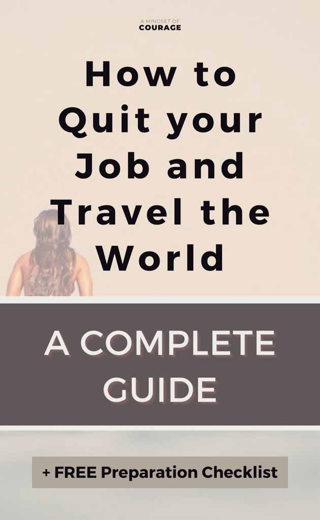 Tout quitter pour voyager à 30 ans: le guide complet de préparation