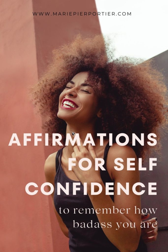 affirmations for confidence to overcome self-doubt
