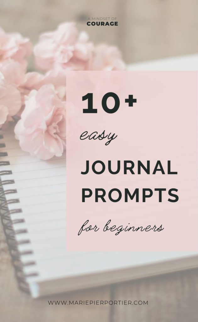 easy journal prompts for beginners