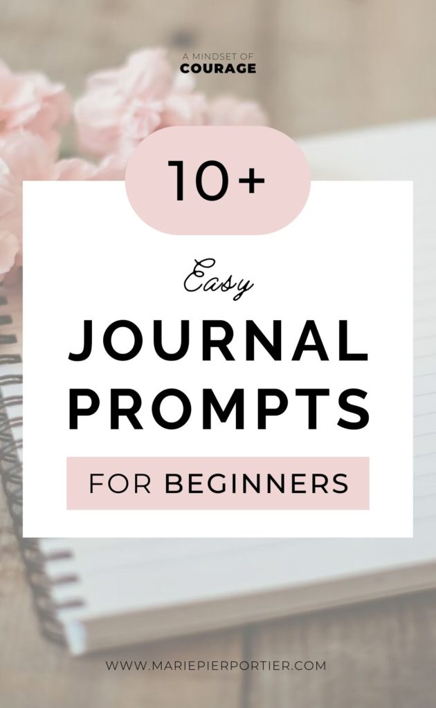 Easy journal prompts for beginners