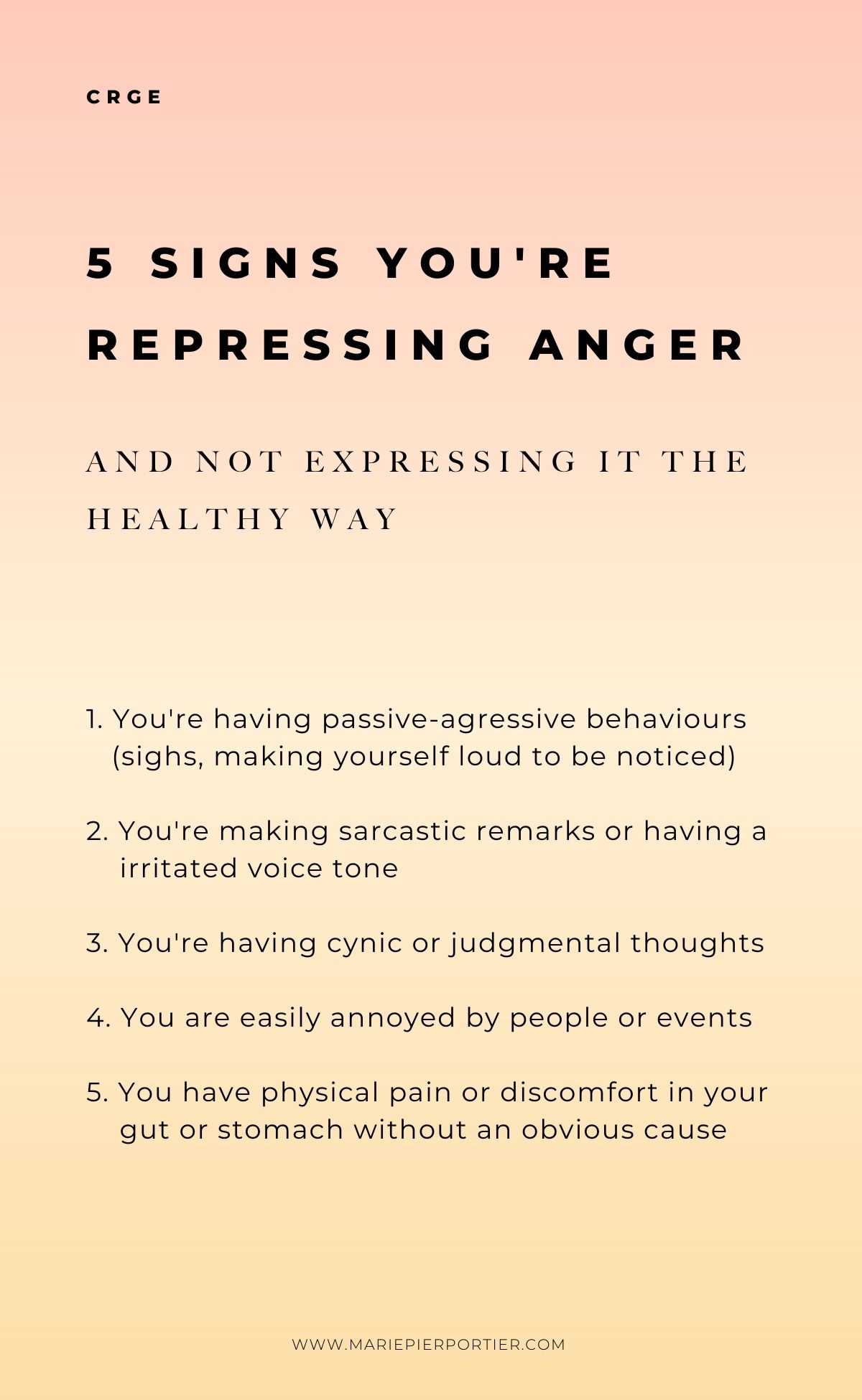 Journal Prompts For Anger Management