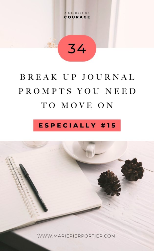 34 break up journal prompts you need to move on pinterest