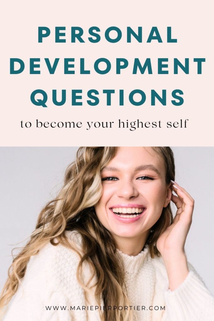 personal development questions to become your highest self