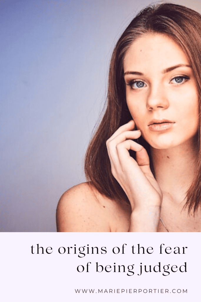 woman the origins of the fear of being judged