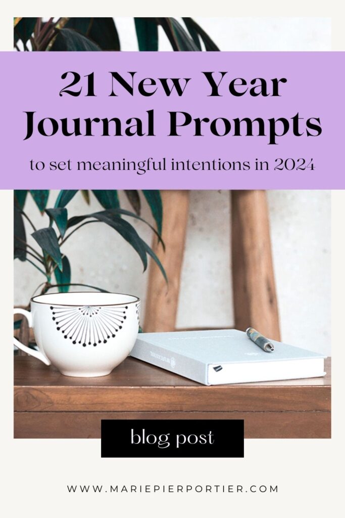 new year journal prompts