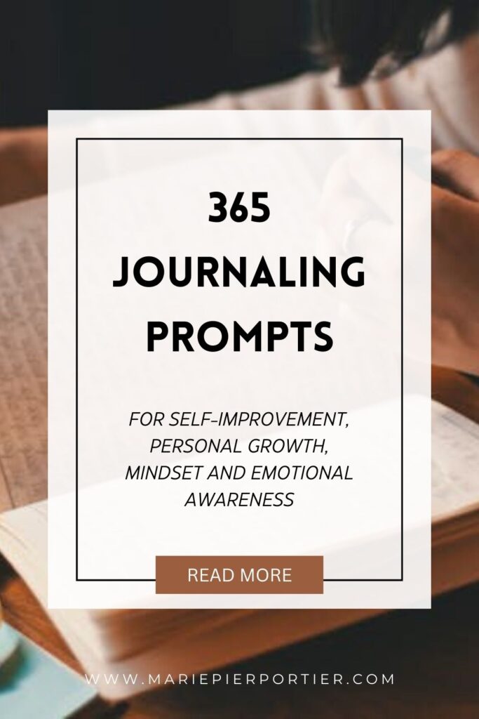 365 journaling prompts pinterest